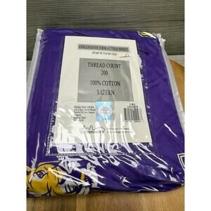 LSU Tigers Baby Crib Sheet